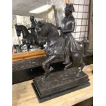 BRONZE NAPOLEAN ON HORSEBACK - 56CM (H) APPROX