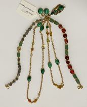 COLLECTION OF GEMSTONE JEWELLERY