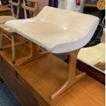 MID CENTURY DRESSING TABLE STOOL