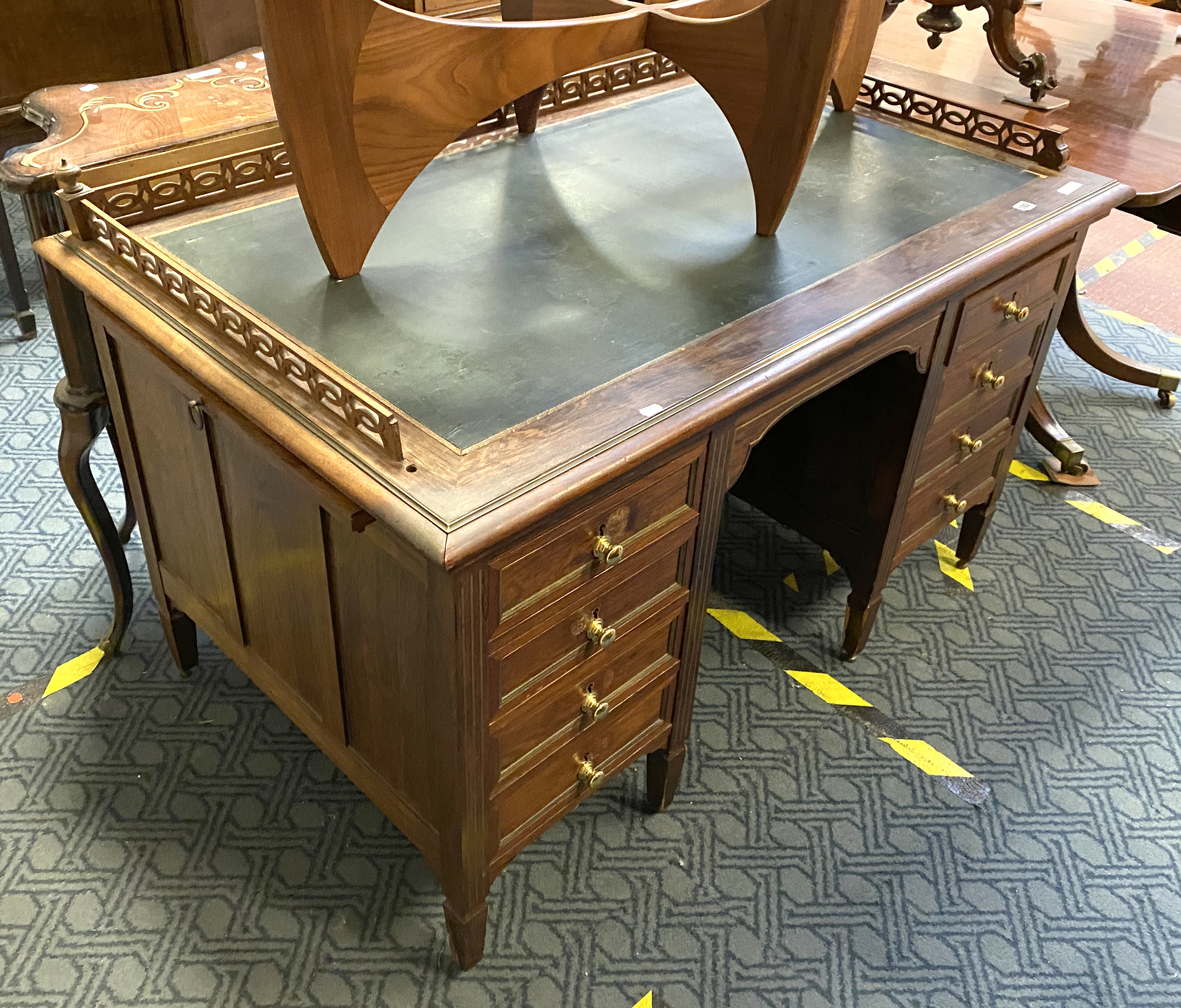 ROSEWOOD DESK A/F