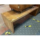 ROSEWOOD COFFEE TABLE