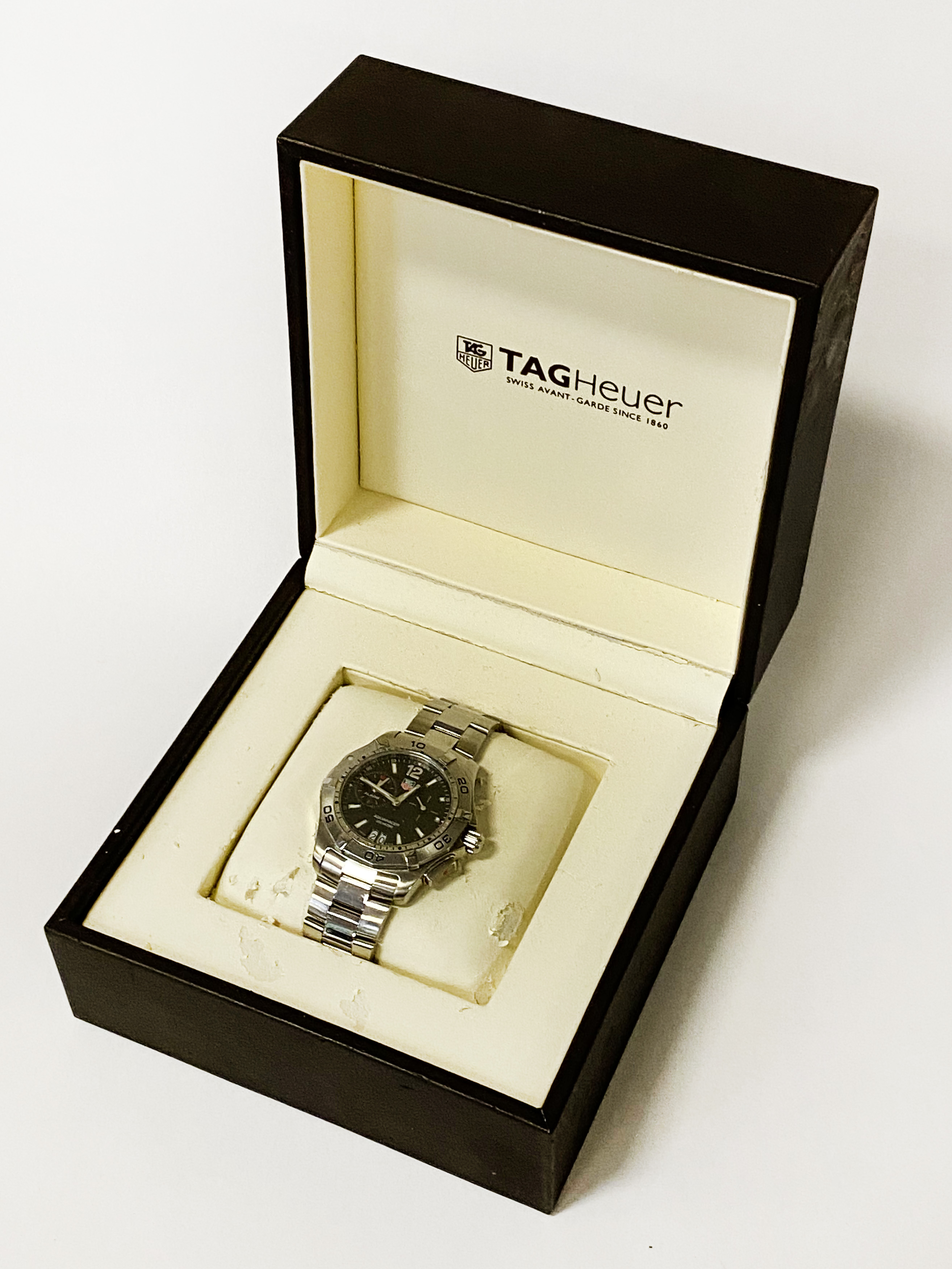 TAG HEUER AQUA RACER GENTS WATCH WITH BOX & PAPERS - Image 2 of 2