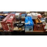 LARGE QTY OF TOOLS TO INC SCROLL SAW TABLE SANDER ETC