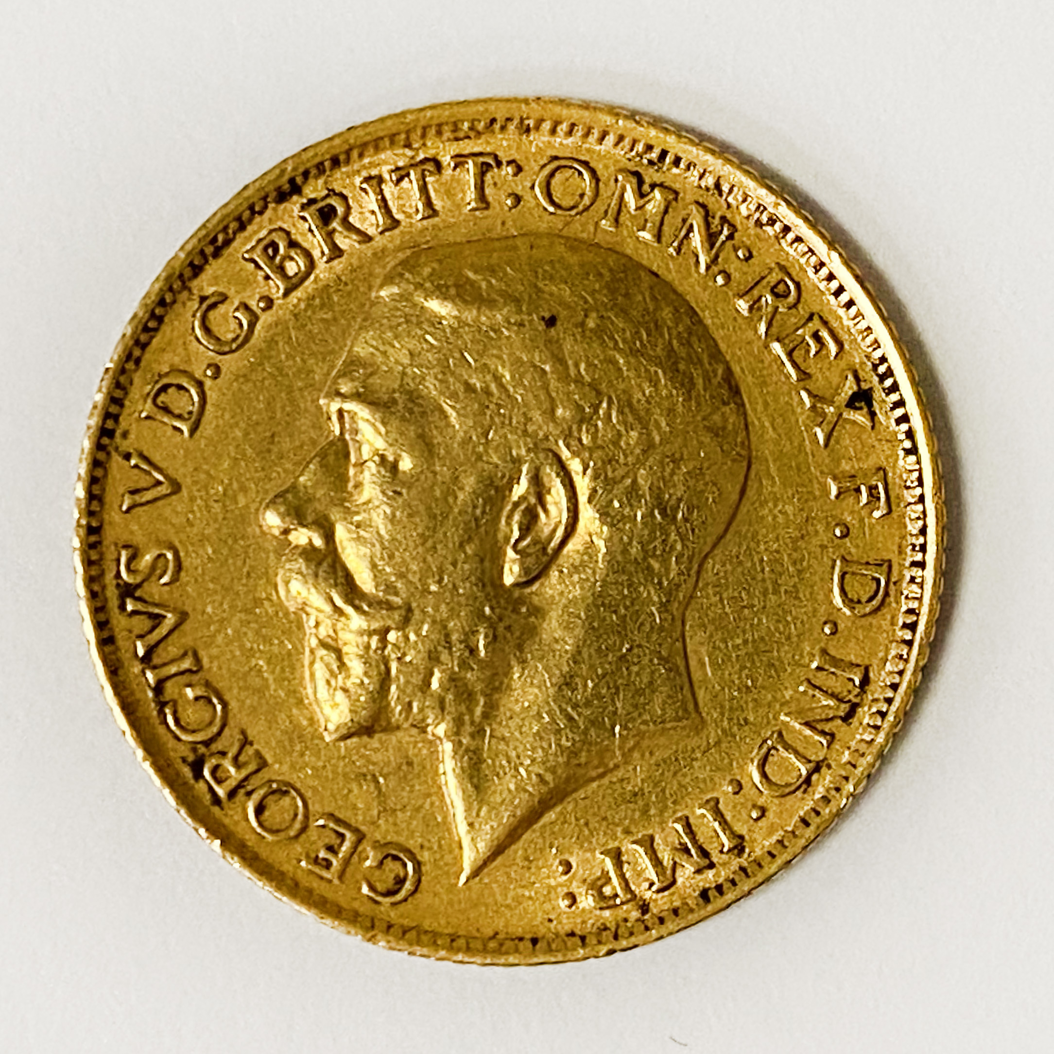 FULL SOVEREIGN CIRCA 1915 - 8 GRAMS APPROX - Image 2 of 2