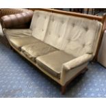 DANISH TEAK MID CENTURY SETTEE