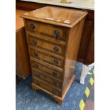 6 DRAWER YEW CHEST