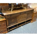 OAK BARLEY TWIST SIDEBOARD