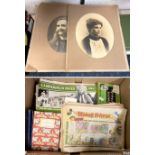 BOX OF VARIOUS EPHEMERA