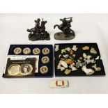 VARIOUS INTERESTING ITEMS INC. COMMEMORATIVE COINS
