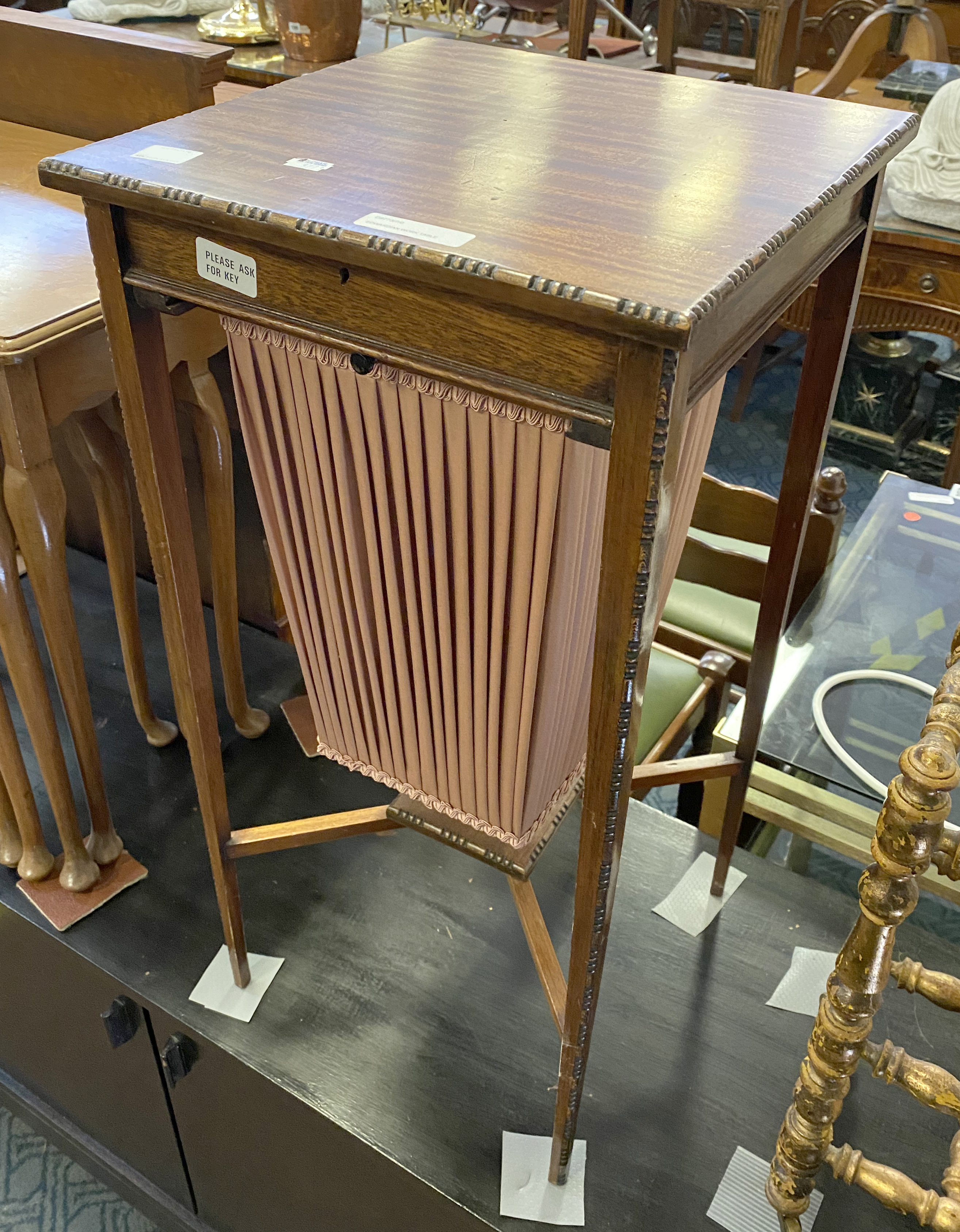 EDWARDIAN WORK TABLE