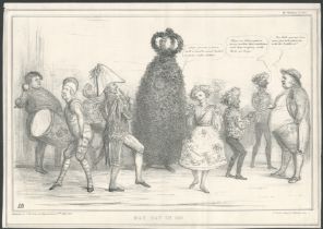 JOHN DOYLE POLITICAL SKETCH - MAY DAY IN 1837