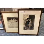 TWO JOHN COPLEY PRINTS 22 X24