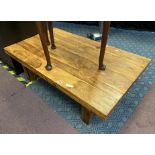 HARDWOOD COFFEE TABLE