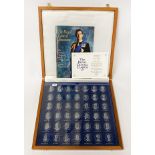 THE ROYAL CRYSTAL CAMEOS IN A CASE WITH PAPERWORK & CERTIFICATE