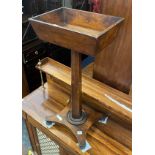 MAHOGANY PLANT STAND