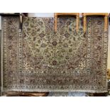 CENTRAL PERSIAN KASHAN CARPET 335CMS X 240CMS