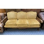 3 SEATER BERGERE SOFA