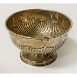 SILVER HALLMARKED BOWL 8.7OZ APPROX