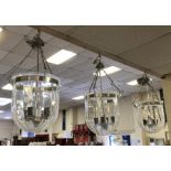3 HANGING CEILING DOMES