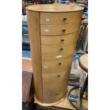 8 DRAWER CHEST OF DRAWERS A/F