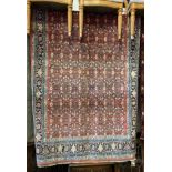 NORTH WEST PERSIAN BIDJAR CARPET 295CMS X 140CMS