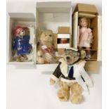 TRAY OF MODERN STEIFF BEARS