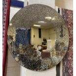 ROUND MOSAIC STYLE MIRROR