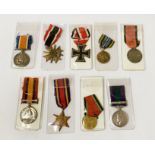 COLLECTION OF MEDALS INCLUDING CRIMEAN WAR, FIRST WORLD WAR BURMA & SOUTH AFRICA - 9 IN TOTAL