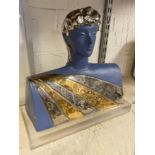 MODERN ROMAN BUST - SIGNED CAMERO