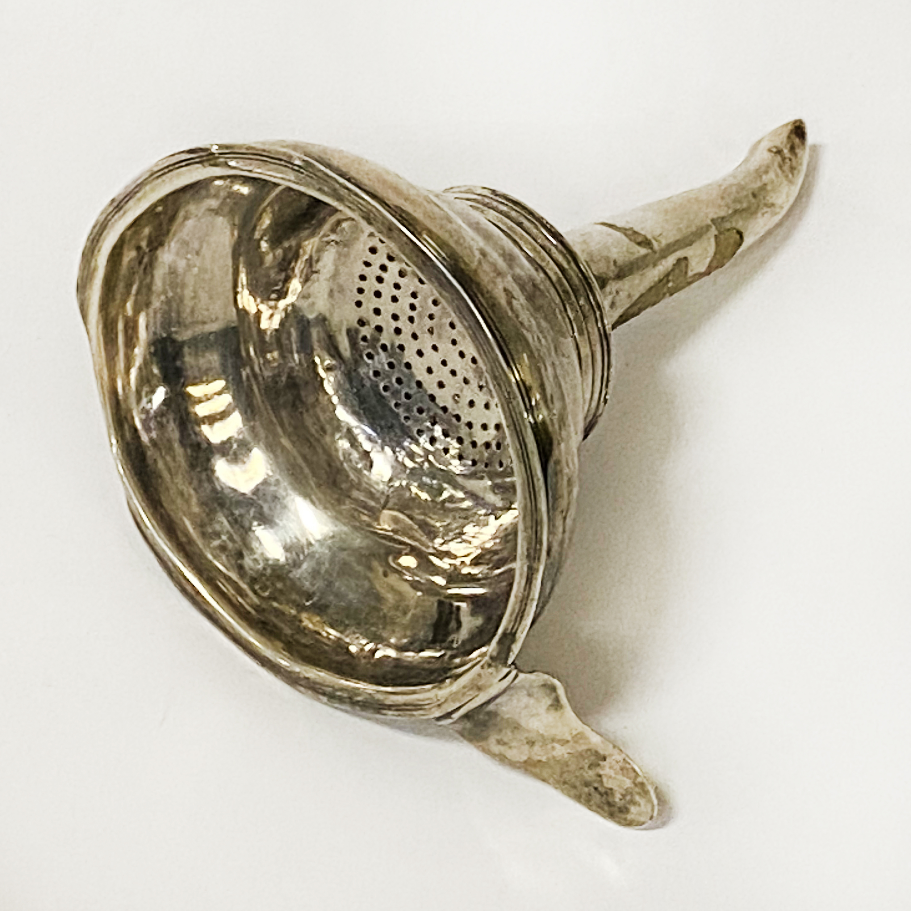 HM GEORGIAN SILVER FUNNEL