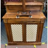 EARLY 19THC ROSEWOOD CHIFFONIER 104W 124H