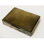 HM SILVER CIGARETTE CASE