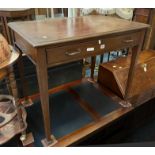 HEALS MAHOGANY TABLE W/DRAWER