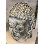 RUSTIC BUDDHA HEAD - 43 CMS (H)