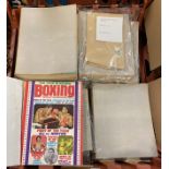 INTERNATIONAL BOXING UK MAGAZINE 1930 - 1980S