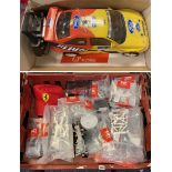 QTY OF MODEL CAR PARTS TO CREATE FERRARI F40