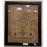 1851 SAMPLER 41CMS X 33CMS