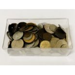 MIXED COINS SOME ENGLISH & WORLDWIDE TO INC SOME SILVER
