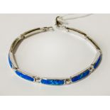 STERLING SILVER OPAL BRACELET