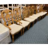 SET OF 8 CHAIRS