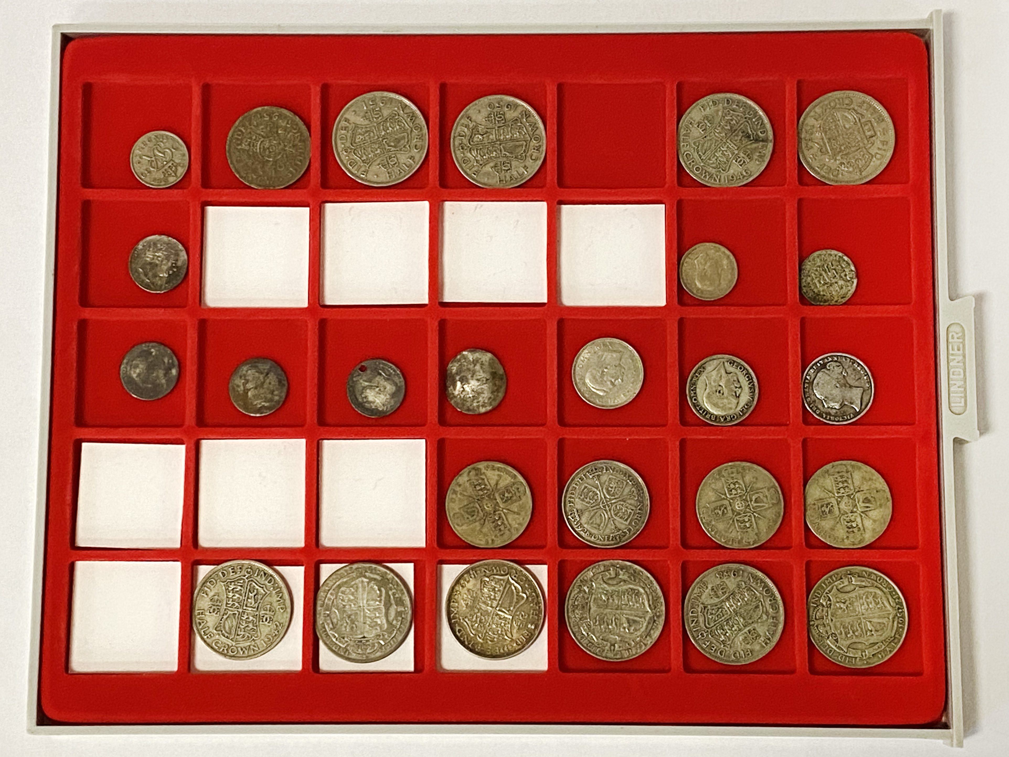 MOSTLY PRE 1947 MIXED SILVER COINS & OTHERS