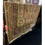 2 SILK TAPESTRIES