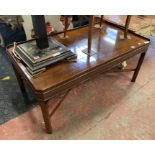 MAHOGANY COFFEE TABLE