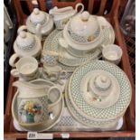 TRAY OF VILLEROY & BOSCH ''BASKET'' PORCELAIN