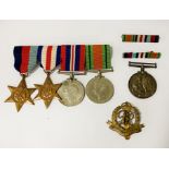 COLLECTION OF WW2 MEDALS