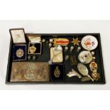 INTERESTING ITEMS INCL. SOME SILVER, MEDALS ETC