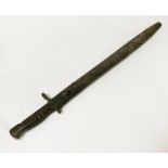 WW1 US REMINGTON 1917 BAYONET & SHEATH