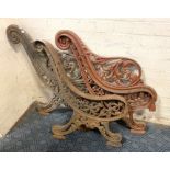 3 VICTORIAN BENCH END SETS