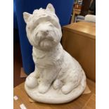 GARDEN SCOTTIE DOG STATUE