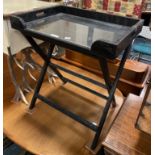 REPTILE SKIN TRAY TABLE